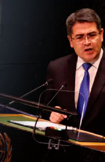Presidente de Honduras denuncia ante la ONU «campaña de desprestigio»