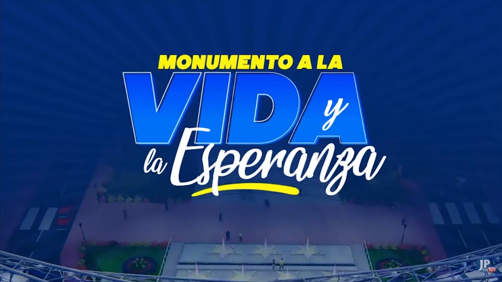 Plaza de la Paz, la Vida y la Esperanza en el centro histórico de Managua