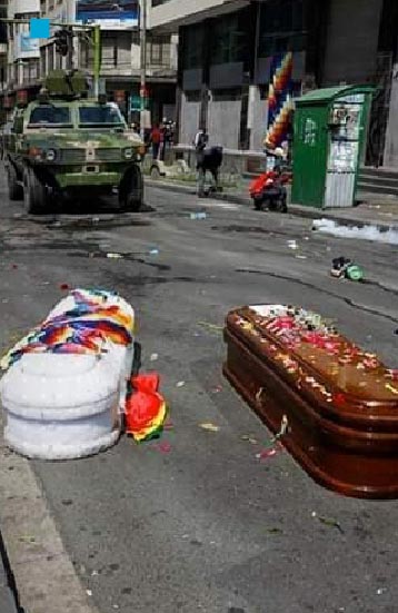 Bolivia: Sin respeto al luto