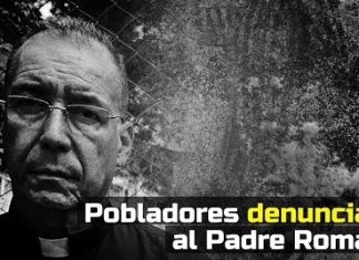 Pobladores de Masaya denuncian al sacerdote Edwin Román