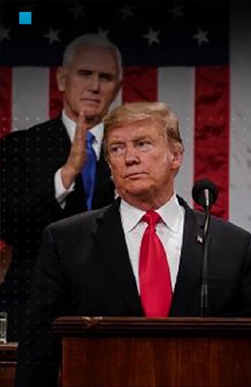 El Vacilante discurso de Trump, tras el ataque de Irán