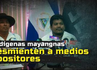Indígenas mayangnas desmienten a medios opositores en Nicaragua