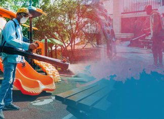 Inició jornada de desinfección en parques de Nicaragua