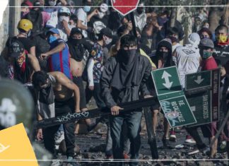 Chile: Protestas en cuarentena por falta de alimentos
