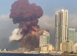 Gigantesca explosión en Beirut