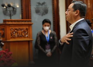 Luis Arce asume presidencia de Bolivia
