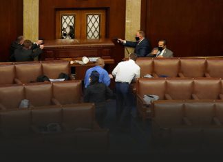 Seguidores de Donald Trump se toman congreso de EE.UU.