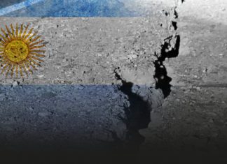 Imágenes del terremoto en Argentina