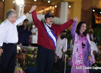 Nicaragua festeja Toma de Posesión del Presidente Daniel Ortega