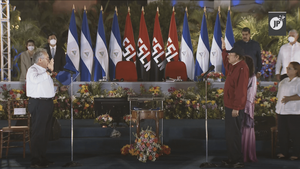 Juramentación del Presidente de Nicaragua, Daniel Ortega 2022