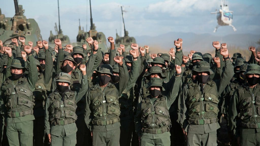 En 2020, Dos millones 300 mil personas, militares y milicias, conformaron la Operación Escudo Bolivariano. Fuente: Sputnik / Magda Gibelli