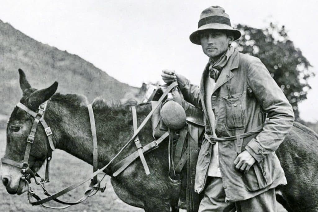 Hiram Bingham, visitó por primera vez “Machu Picchu” en 1911.  Foto: El Universal