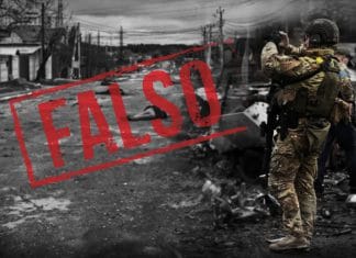 Rusia denuncia montaje de masacre falsa en Bucha, Ucrania Rusia denuncia montaje en Ucrania