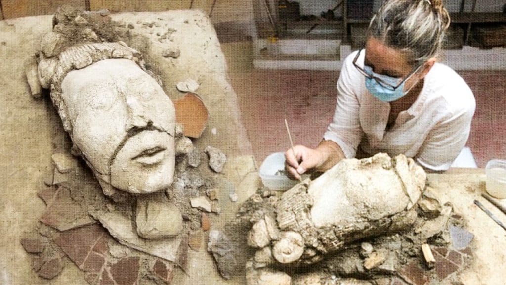 El hallazgo de la cabeza del dios del maíz maya ocurrió en Chiapas, México.