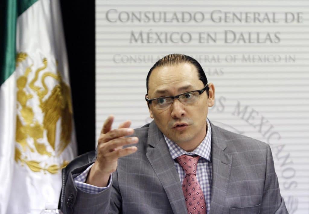 Francisco de la Torre, cónsul mexicano en Dallas. Foto: Aldíadallas