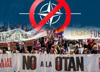 Madrid: miles de manifestantes repudian la Cumbre de la OTAN Cumbre de la OTAN 2022