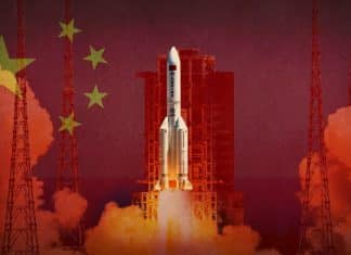 El cohete portador más poderoso de China se encuentra en el espacio