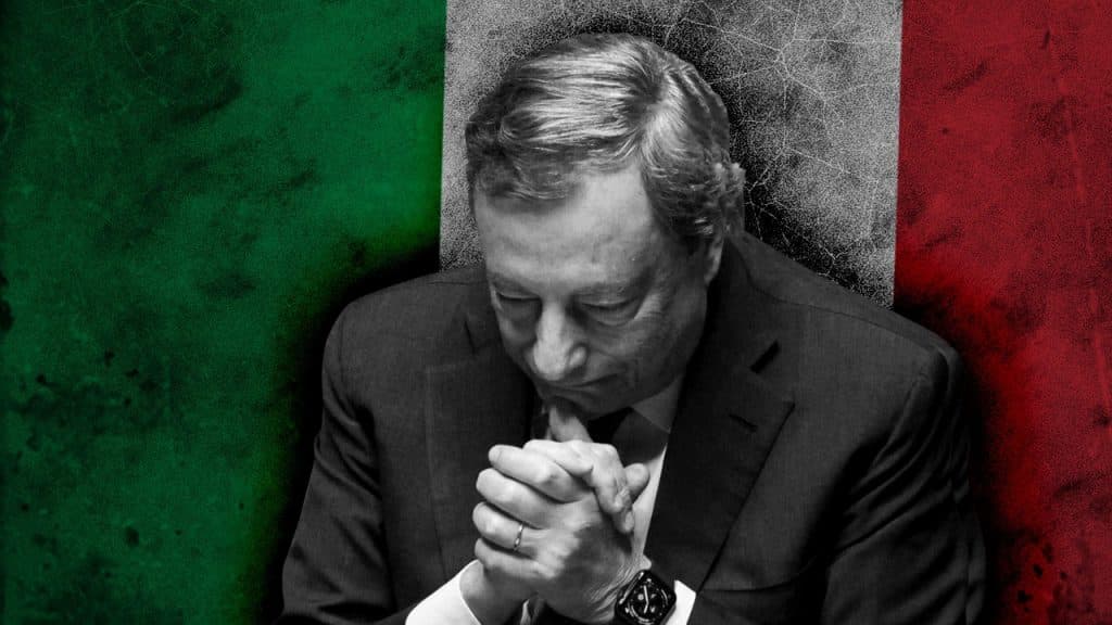 Italia se encuentra en medio de una profunda crisis política con el hundimiento del Gobierno Draghi