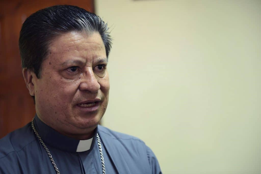 Arzobispo, José Rafael Quirós, condenado por encubrimiento de abusos sexuales realizados por Mauricio Víquez. Foto: Katya Alvarado.