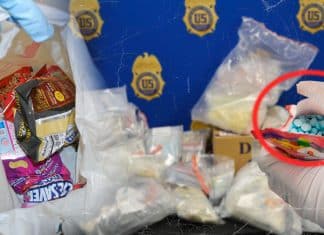 TWELVE THOUSAND FENTANYL PILLS WERE SEIZED, DISGUISED IN CANDY BOXES, IN THE UNITED STATES