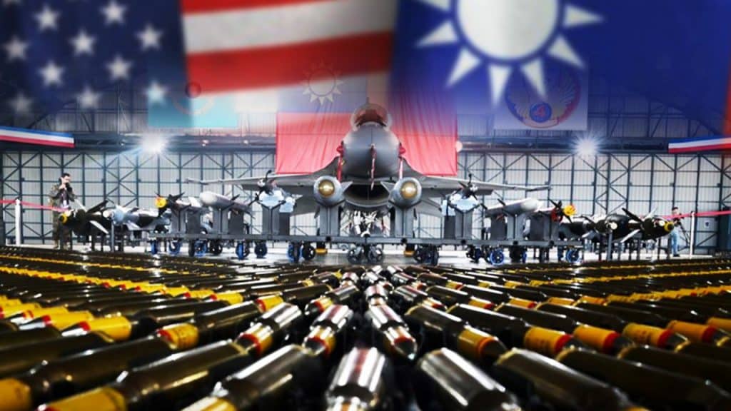 Taiwan is becoming a huge weapon depot of the USA
