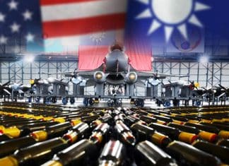 Taiwan is becoming a huge weapon depot of the USA