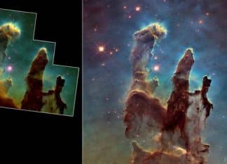 El Telescopio James Webb de la NASA capta una increíble imagen de Los Pilares de la Creación