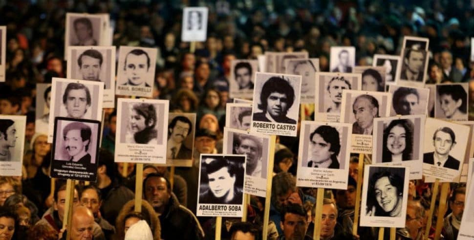 Víctimas y desaparecidos durante la operación Cóndor en Uruguay. Foto: Prensa Latina.