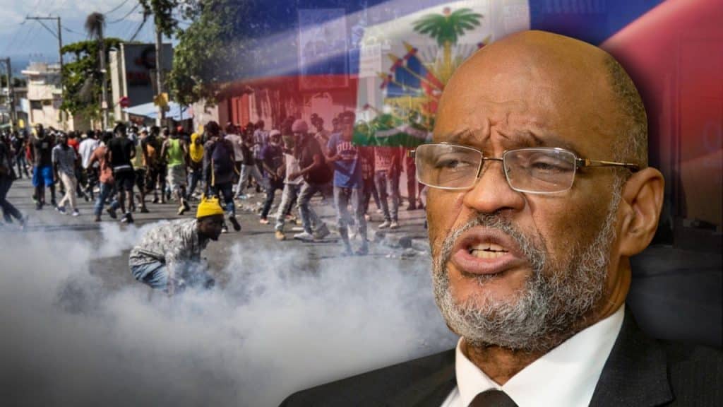 Ciudadanos de Haití piden la renuncia del primer ministro, Ariel Henry, tras pedir intervención militar extranjera en el país.