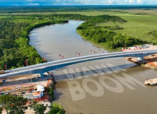 Mega puente en Nicaragua une al Pacífico con el Caribe