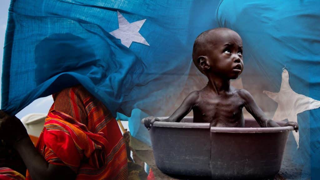 El hambre y la desnutrición en Somalia se han extendido como peste por la intensa sequía.