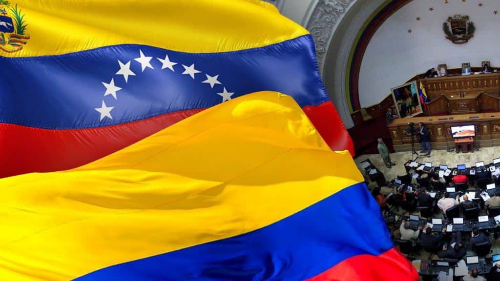 Venezuela y Colombia desarrollan encuentro Parlamentario Bilateral. Foto: JP+