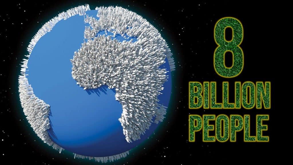 Global Human Population Reaches Eight Billion By November 15 2889