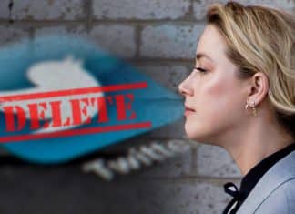 Amber Heard has deleted her Twitter account
