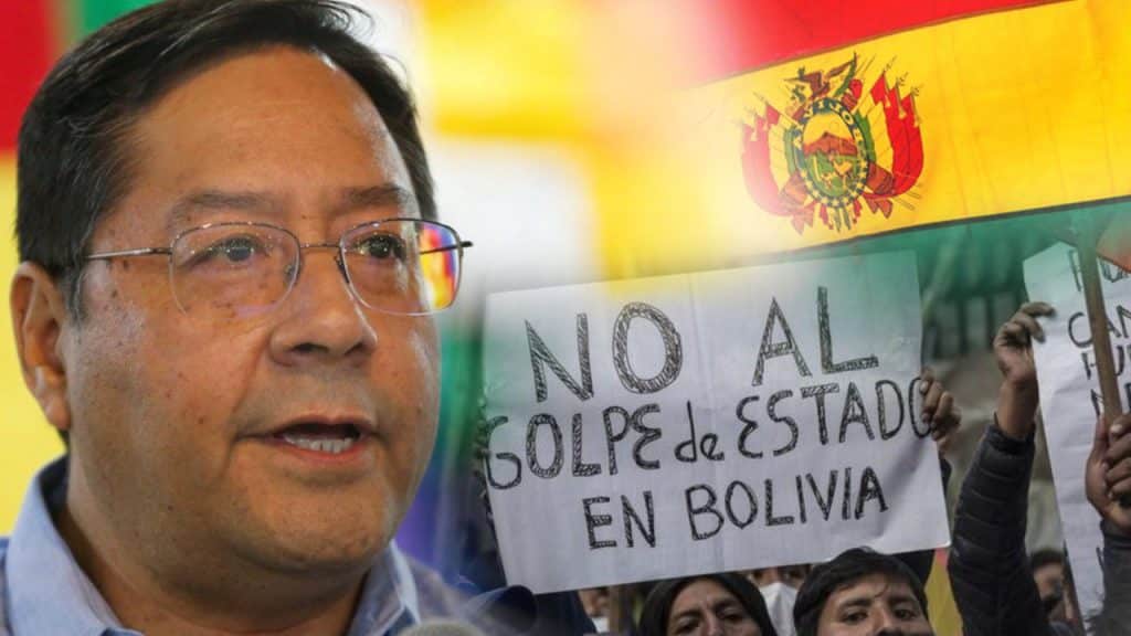 Luis Arce pidió a las Fuerzas Armadas resguardar la estabilidad política del país.