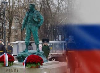 Moscú levanta icónico monumento en homenaje a Fidel Castro