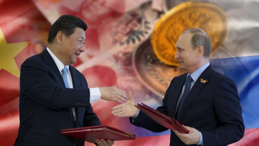Ambos países han empezado a utilizar el rublo y el yuan para comercializar suministros energéticos y petroleros.