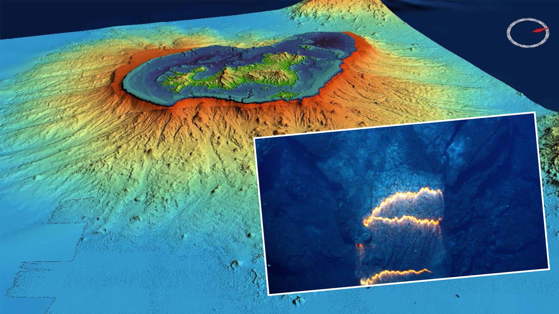 Volcano Eruption 2024 Underwater In India Drucy Giralda