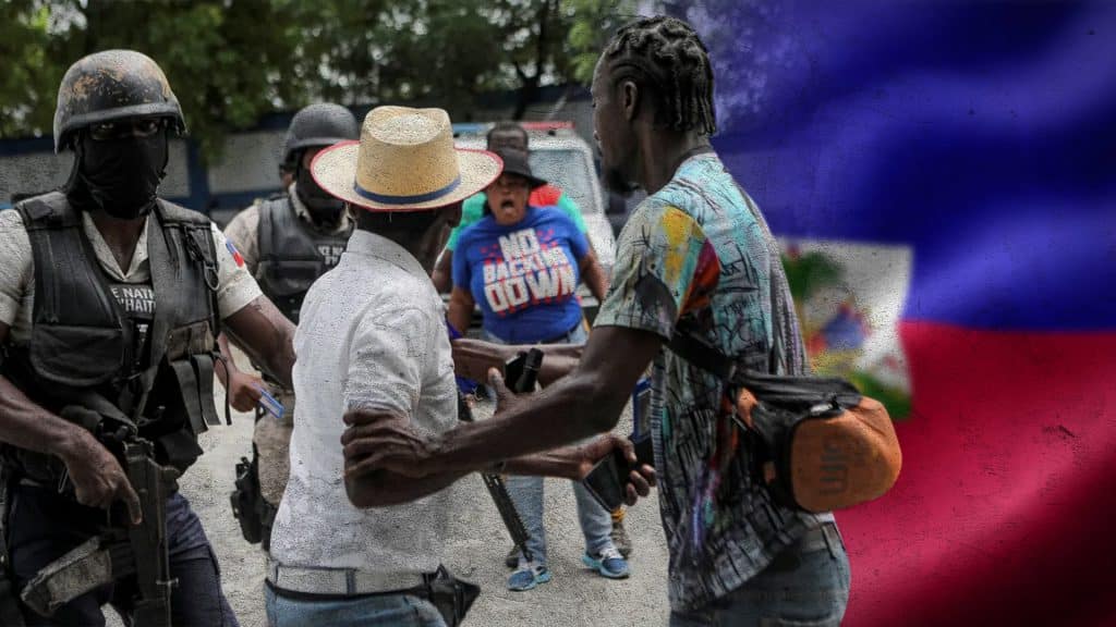 Protests in Haiti after killing police officers