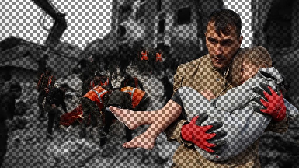 Sadness in Turkey and Syria after earthquakes