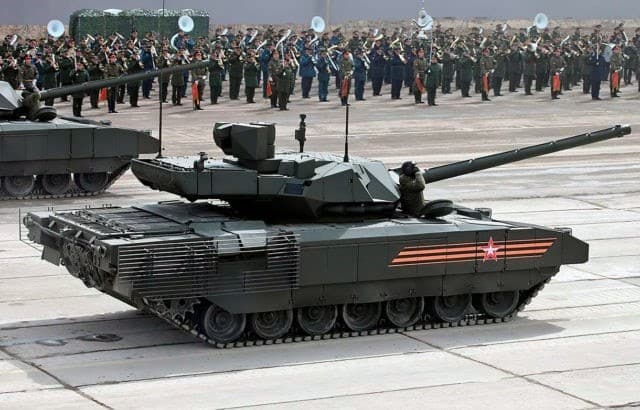 Rusia compartirá su tecnología para producir el tanque T-14 Armata en la India. Foto: AP