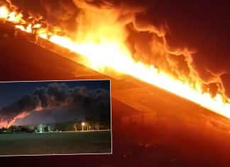 Toxic gases concern dwellers in Ohio after a train derailment train crash in ohio