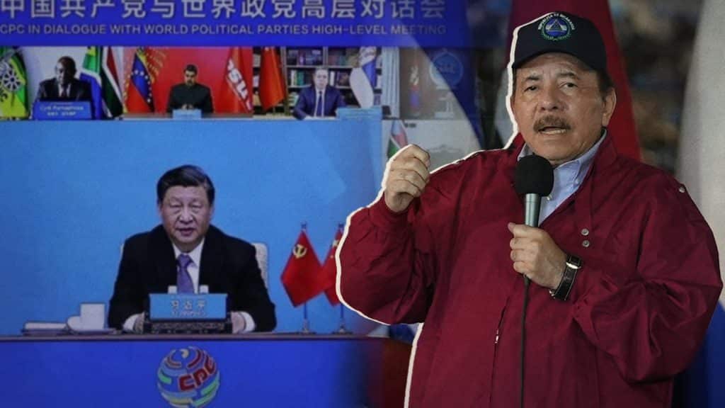 Daniel Ortega reaffirms the fight for peace in the world meeting of Political Parties with China