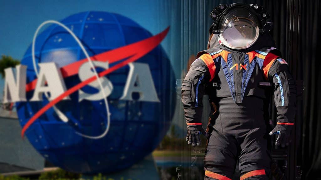 NASA unveils spacesuits for moon landing