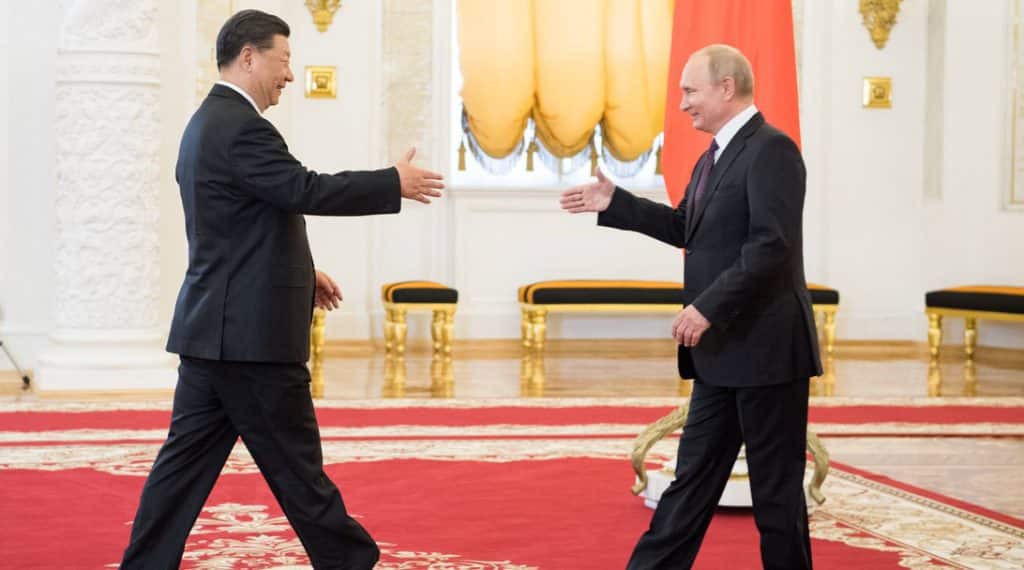 El presidente Xi, si dirigió a Putin llamándolo “querido amigo”. Foto: Global Look Press