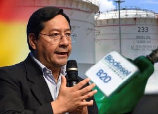 Bolivia anuncia millonaria inversión para construir nueva planta de biocombustible