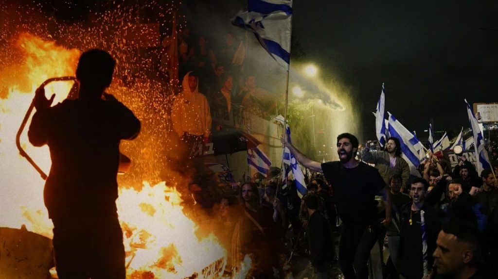 La crisis en Israel ha generado multitudinarias manifestaciones en contra de las reformas judiciales.