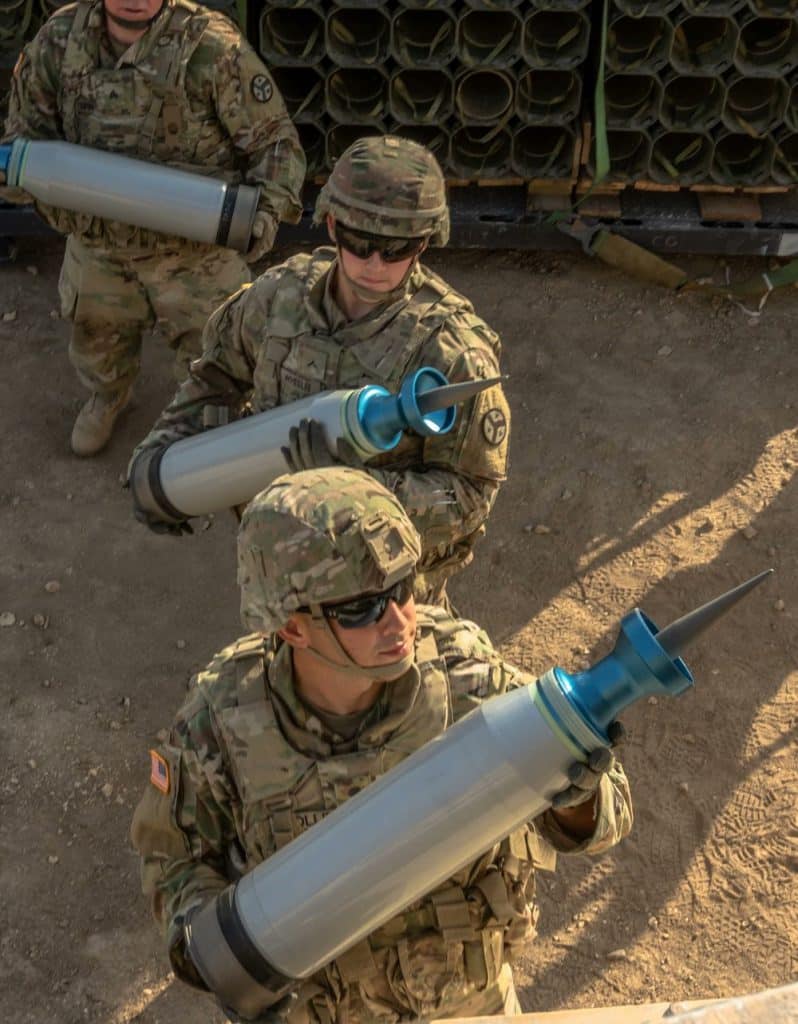 Soldados estadounidenses también utilizaron proyectiles con uranio empobrecido durante la guerra en Irak. Foto: Sana.