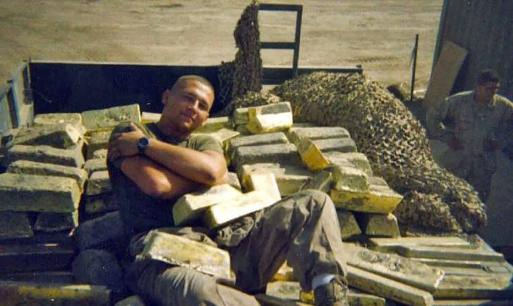 Soldados de Estados Unidos fueron investigados por el robo del oro iraquí.