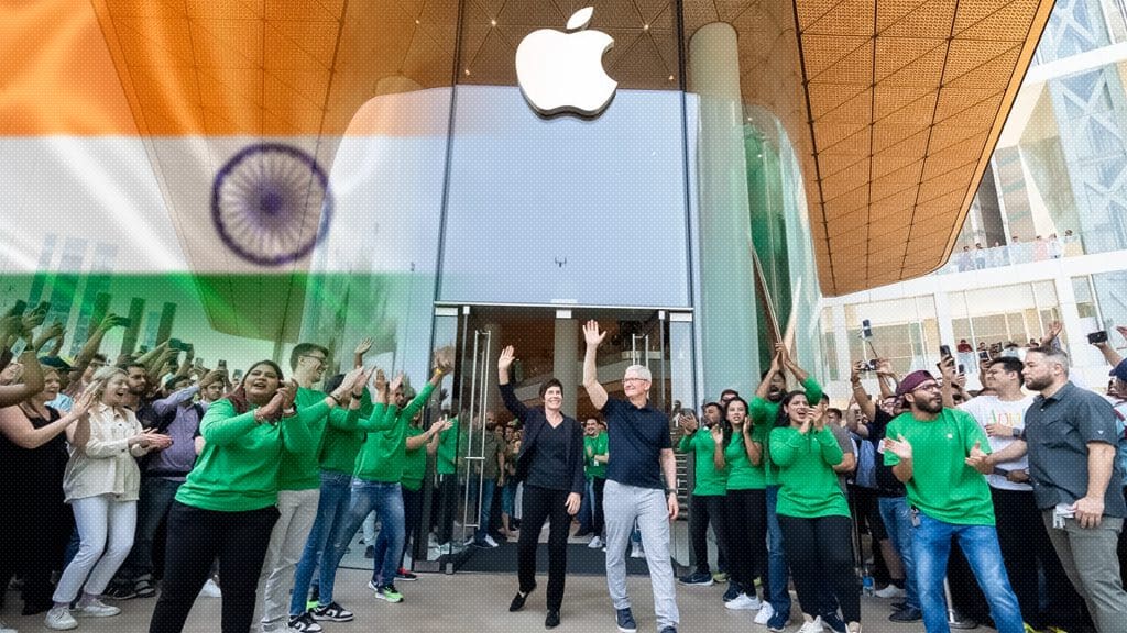 Apple opens its first store in India